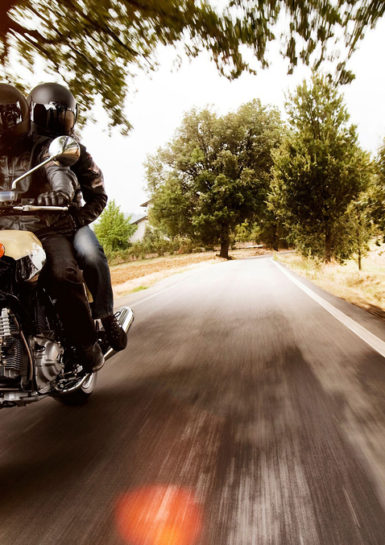 How Serious Are Motorcycle Accidents In Florida? - motorcycle riders on tree lined road front